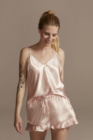 Satin camisole 2025 pajama sets